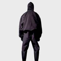 Куртка Yeezy Gap Engineering by Balenciaga Sateen Anorak Black