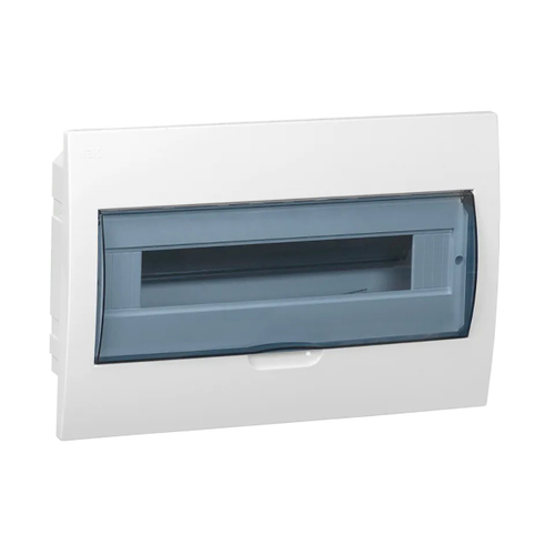 Щиток распределительный встраиваемый IEK Krepta 3 ЩРВ-П-18, 18 модулей, IP41, пластиковый, белый