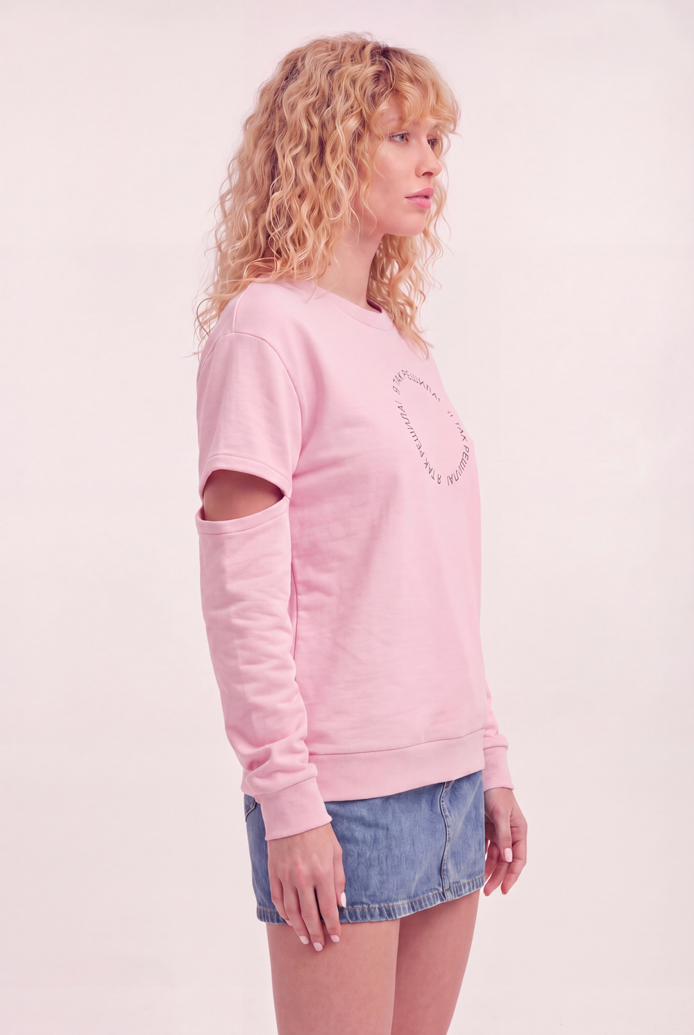 Свитшот розовый "Я так решила"