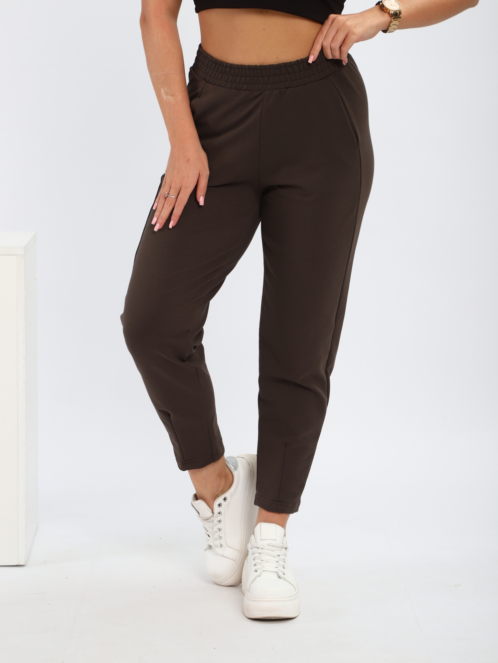 Брюки "Клэр" коричневые