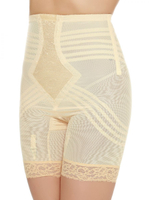 Корсетные панталоны с завышенной талией (Размер: 8X) (Цвет: бежевый)