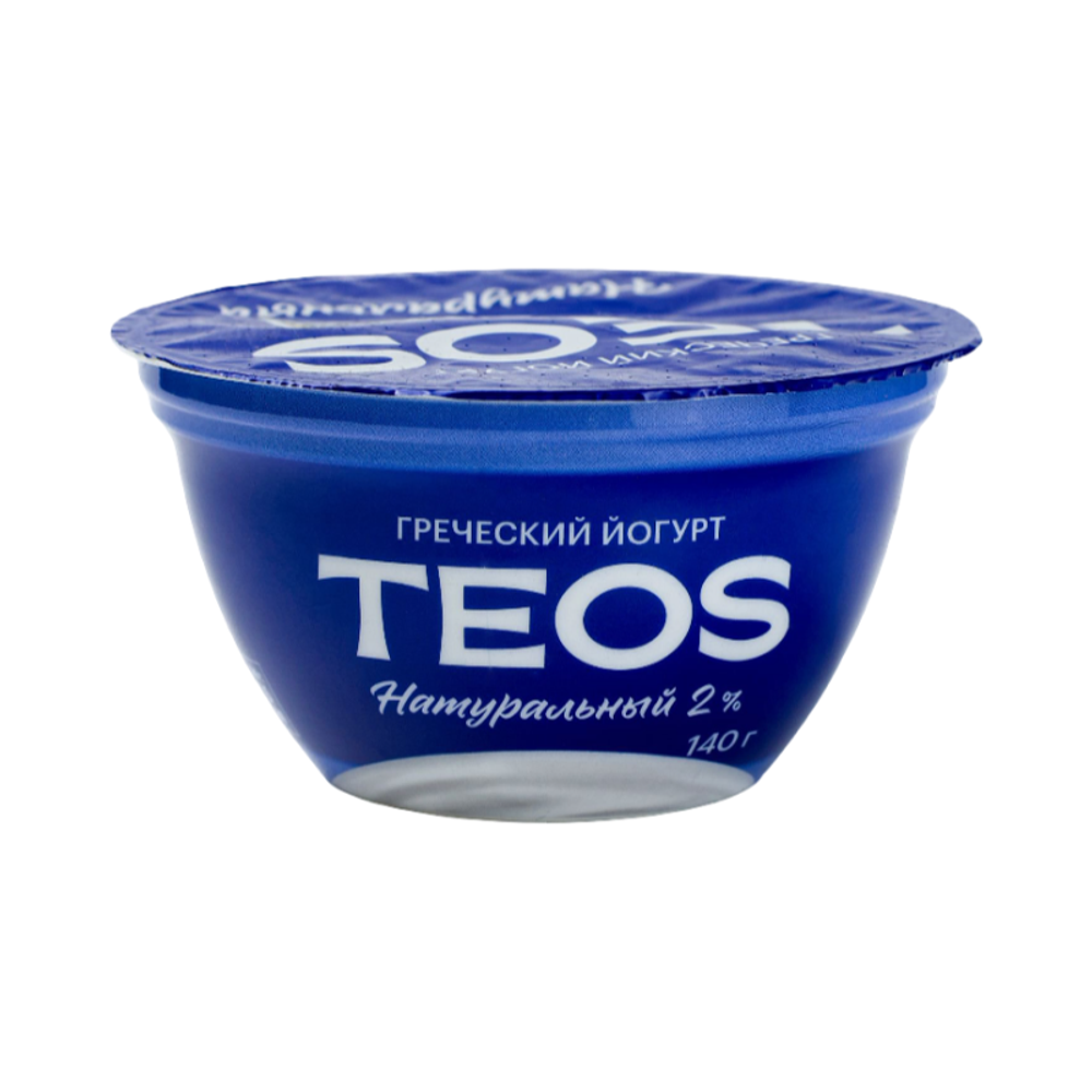 Йогурт "Теос" 140г натуральный