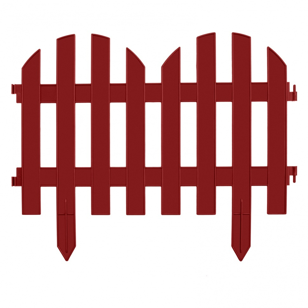 Забор декоративный "Романтика", 28 х 300 см, терракот, Россия, Palisad