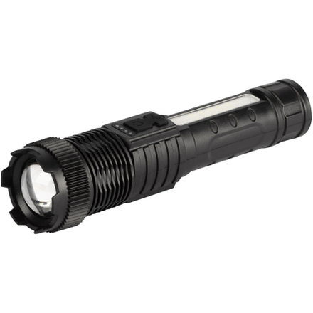 Светодиодный фонарь ЭРА UA-402 универсальный аккумуляторный 5 Вт LED + 5 Вт COB Zoom 6 режимов маячок клипса USB type C
