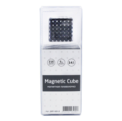 Magnetic Cube, черный, 216ш/5мм