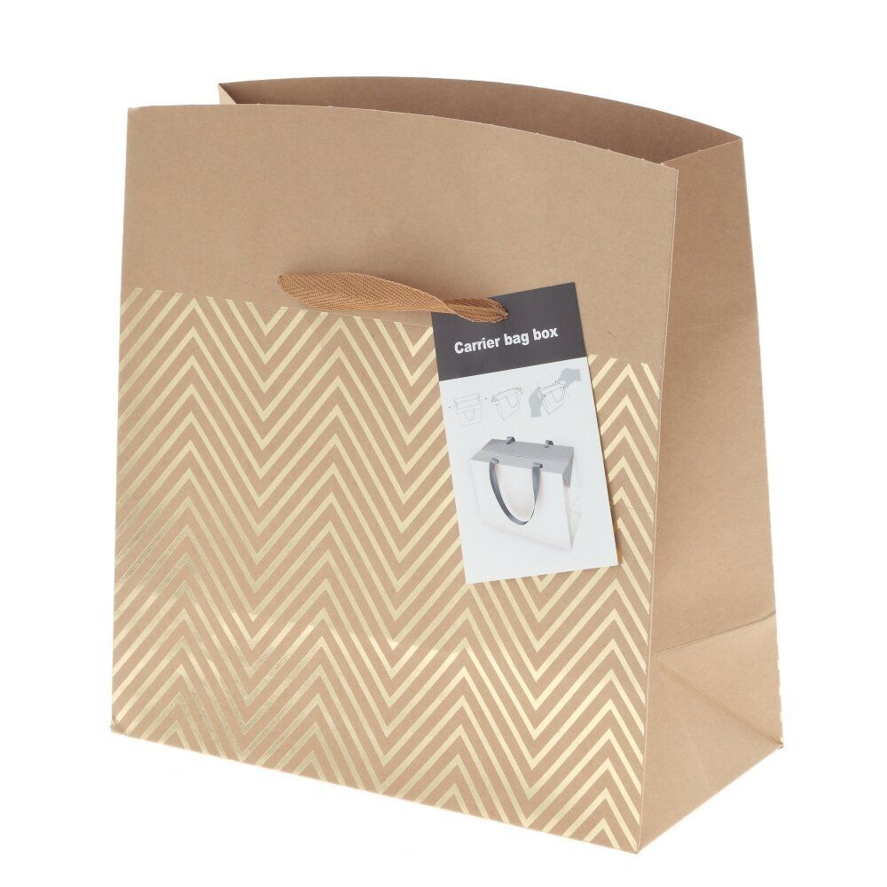 GAEM Пакет подарочный (бумага 230г/м2, блок микс 12шт), L27 W13 H28 см, 4в.