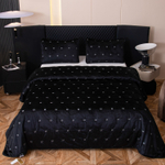 Велюровое покрывало Grande OVS005, размер 240*260, наволочки 50-70 2 шт