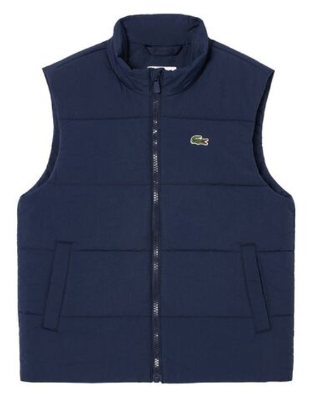 Кофта для мальчика теннисная Lacoste Kids' Lacoste Taffeta Vest Jacket - небесный