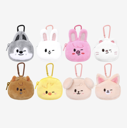 Мерч Stray Kids SKZOO MINI BACKPACK KEYRING - RUN IT (брелок-сумка)