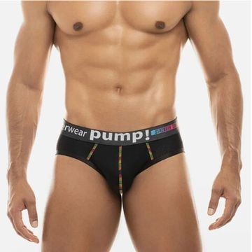 Мужские трусы брифы черные PUMP! MP292-2