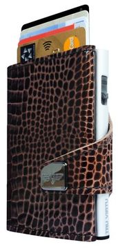 Кошелек CLICK&SLIDE Croco Brown