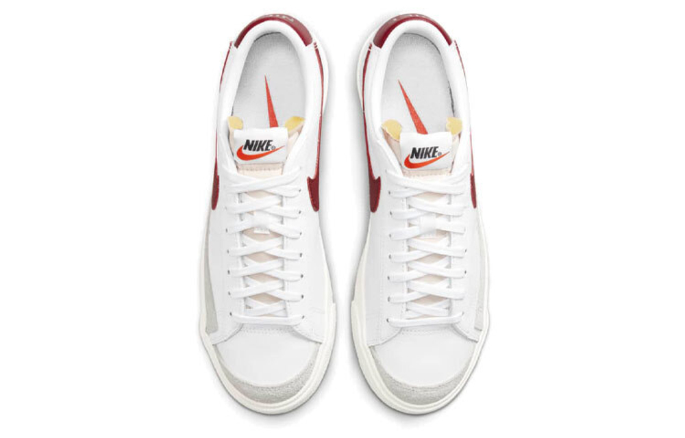 Кроссовки Nike Blazer Low '77 "Team Red" (Женская размерная сетка)