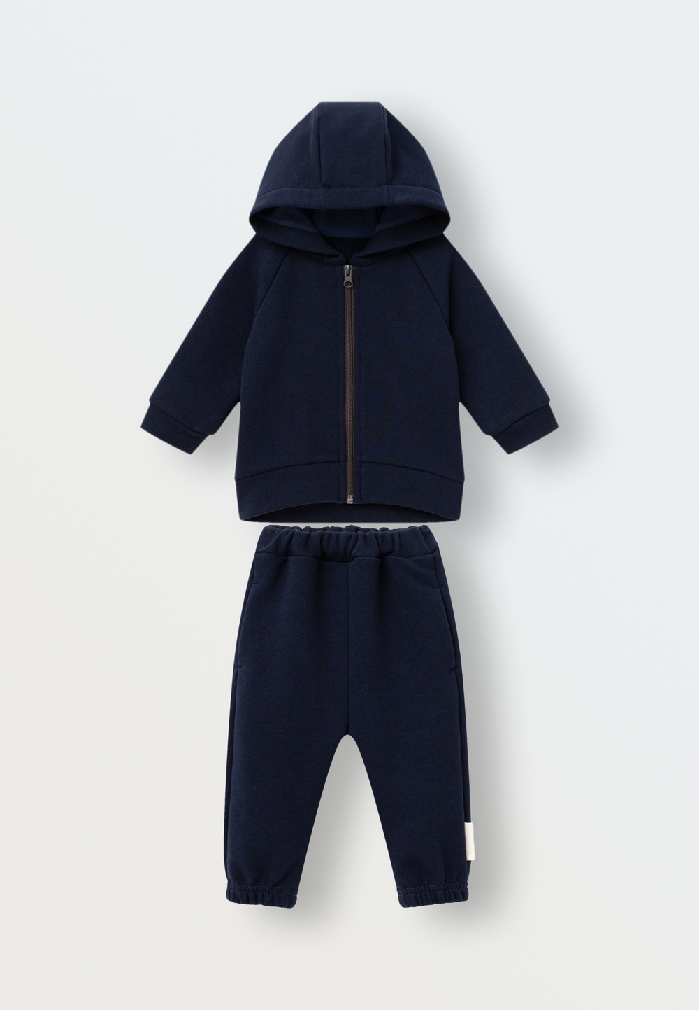 Костюм из футера петля (темно-синий)