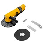 Пневматическая углошлифовальная машина AG125, 11000 об/мин, 125 мм, 186 л/мин, Denzel 57477---