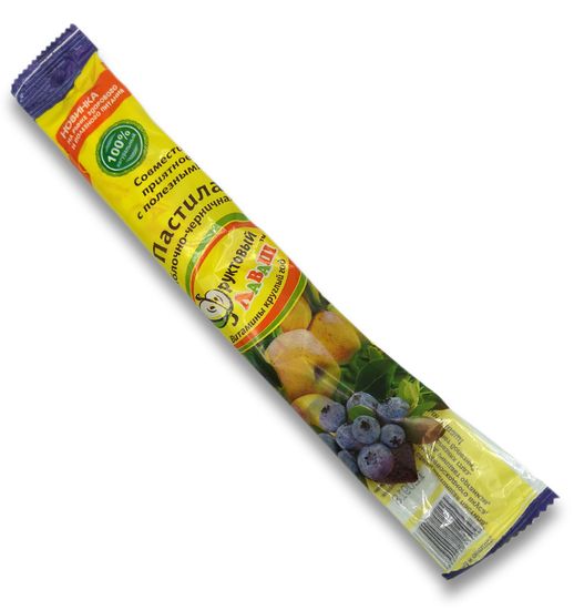 Фруктовый лаваш 35г, яблочно-черничный 100%