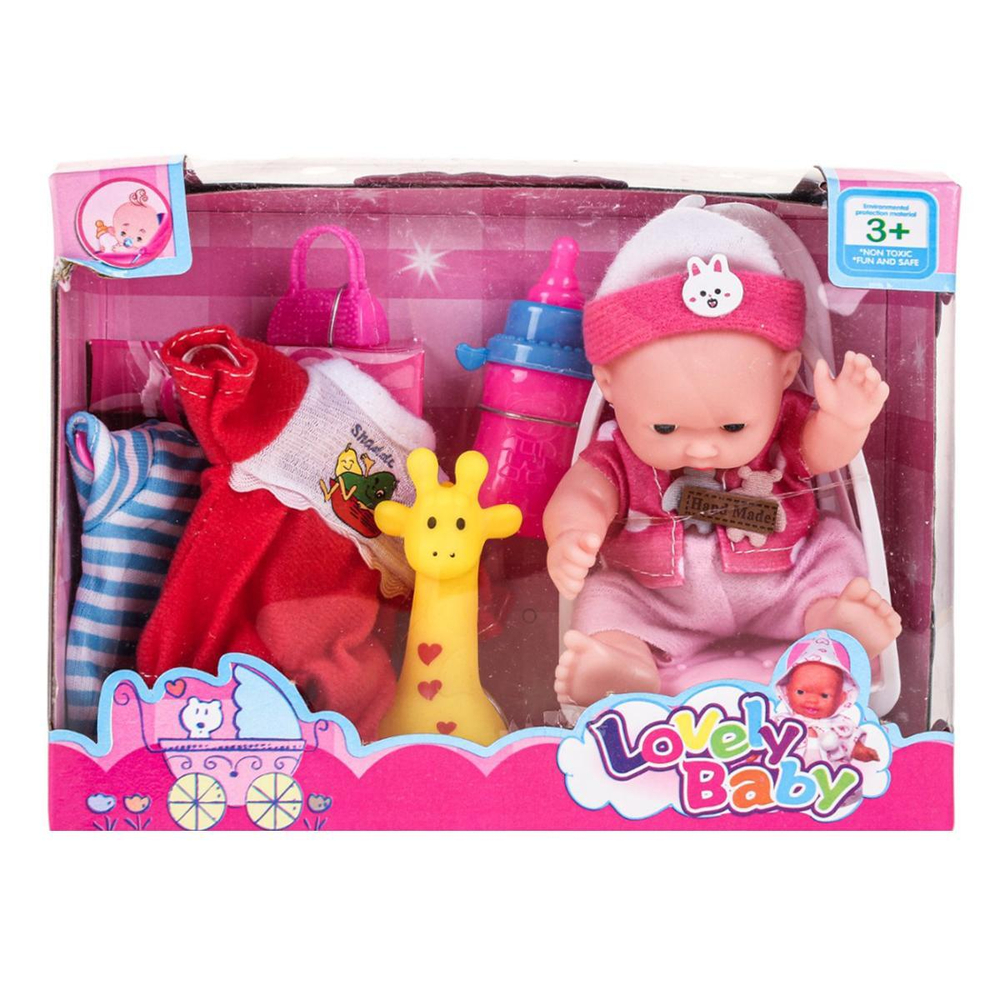 Пупс с аксесс., коробка YD343