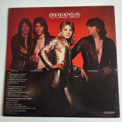 Винтажная виниловая пластинка LP Suzi Quatro (Japan 1974) (Obi Copy) Savage Silk