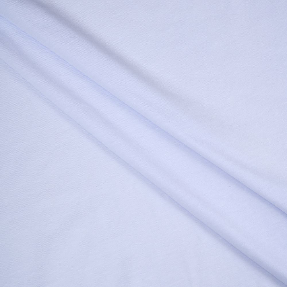 Кулирная гладь, 95% хлопок, 5% ПУ(эластан), 185 гр/м2, белый (0240)