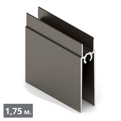 ЭКО Рамка нижняя двери (1,75 м) бронза матовая (AL) (AE0689) Aristo (Акция)