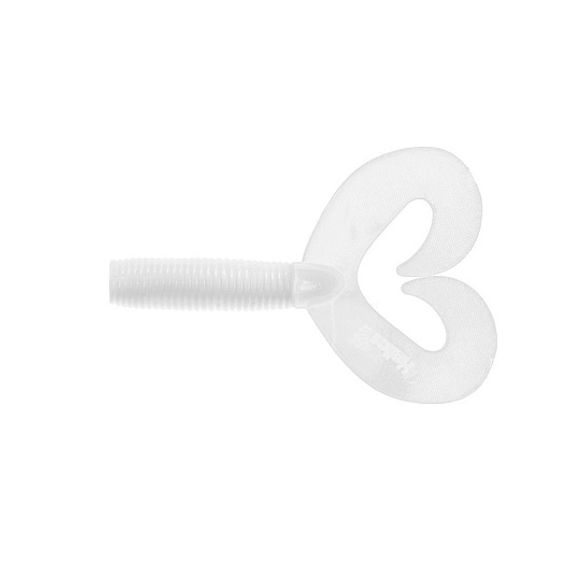 Твистер Helios Credo Double Tail 2,95&quot;/7,5 см White 7шт. (HS-12-001)