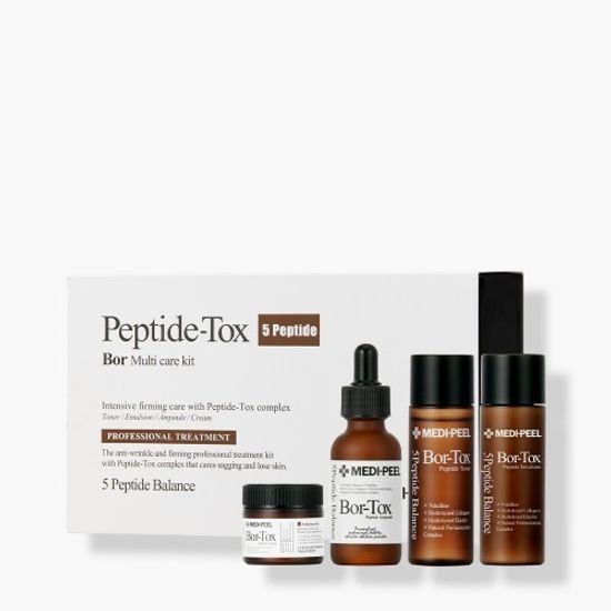 Medi-Peel Набор для лица с эффектом ботокса - Bor-Tox 5 Peptide Multi Care Kit 30+30+30+50 мл