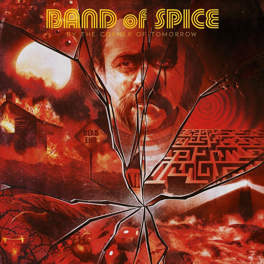BAND OF SPICE - By the Corner of Tomorrow, SPIRITUAL BEGGARS, hard rock, музыкальный компакт диск