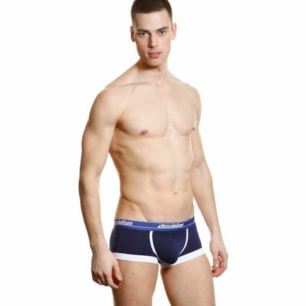 Мужские трусы хипсы синие Aussiebum Patriot Hip Dark Blue AB00239