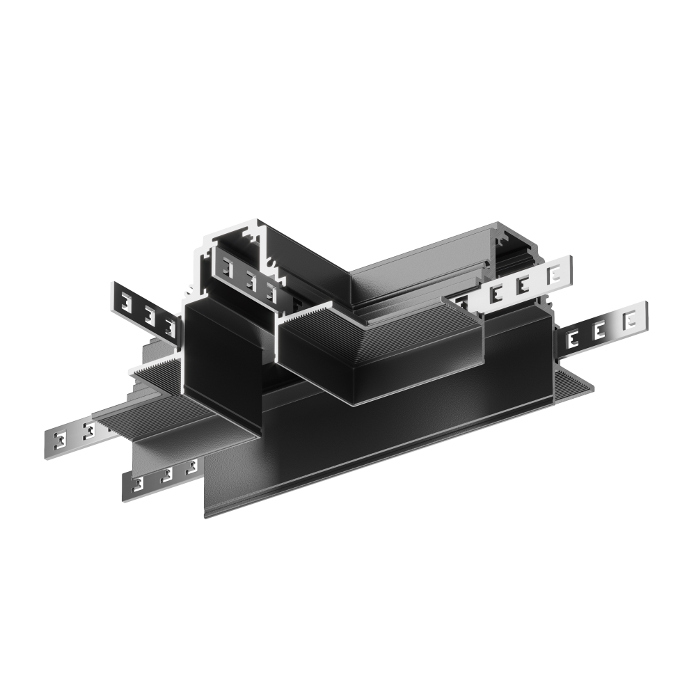 Коннектор для встраиваемого магнитного шинопровода Maytoni Gravity TRA010CT-42B