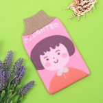 Мочалка - варежка массажная «Premium - МОЯ СЕМЬЯ», доченька, 24,5*15,5см (ZIPпакет)