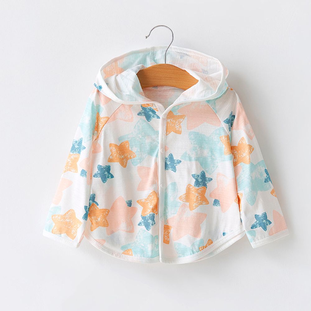 Солнцезащитная кофта &quot;Cotton Base&quot;, звезды