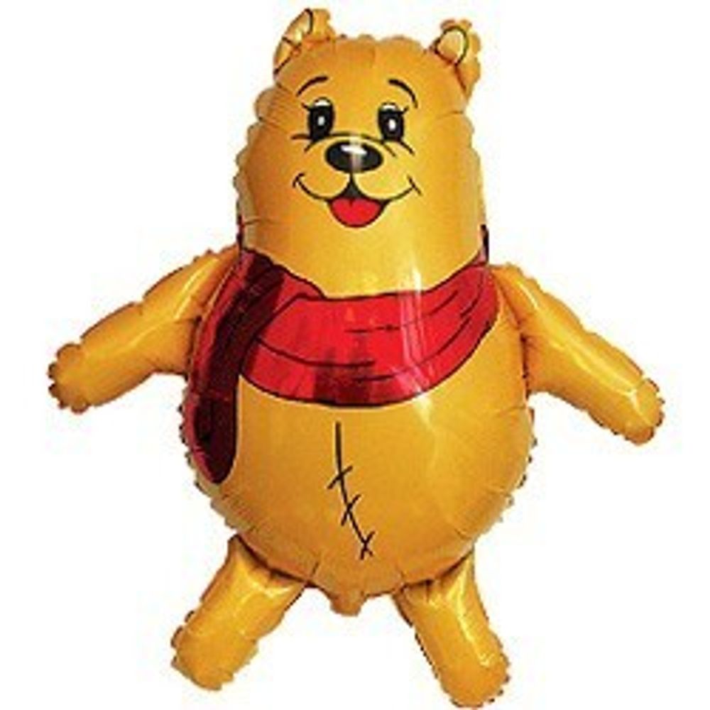 F Мини-фигура, Медвежонок в шарфике, 14&quot;/38 см, 5 шт.