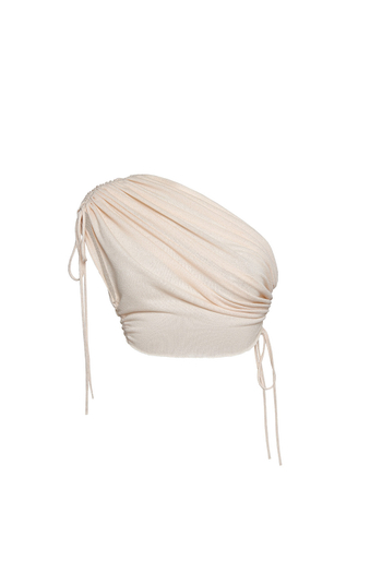 Топ на одно плечо TANZANIA Пломбир