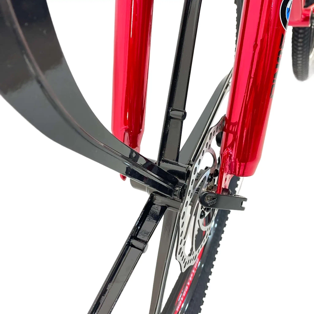 Велосипед Dinos 26" 21скор (стальная рама, диск. тормоз, Литые диски) Красный (DIN-15-2)