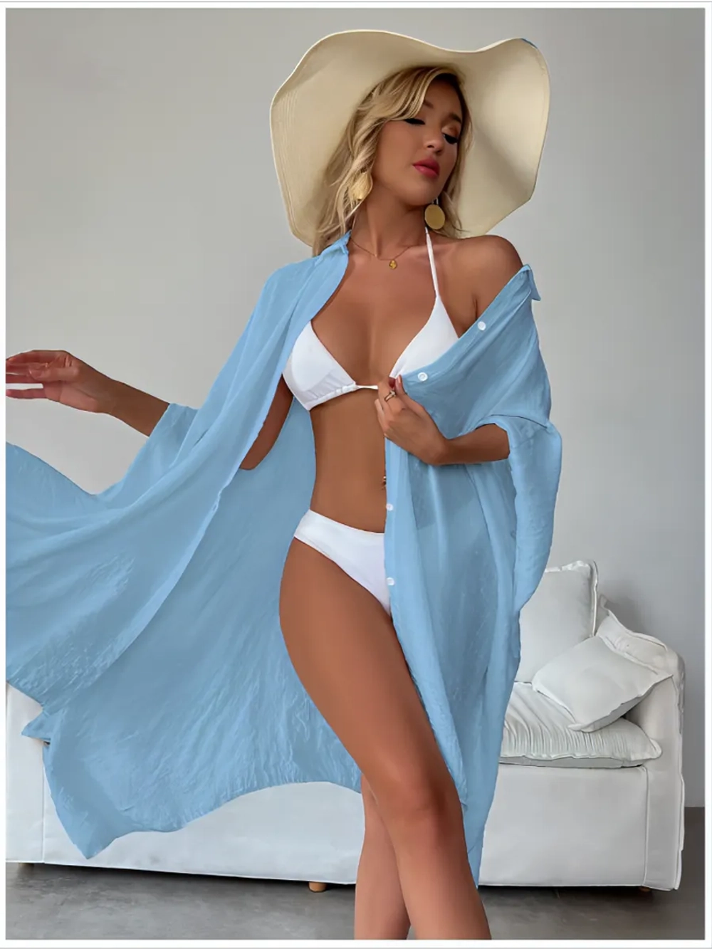 туника пляжная накидка для купальника