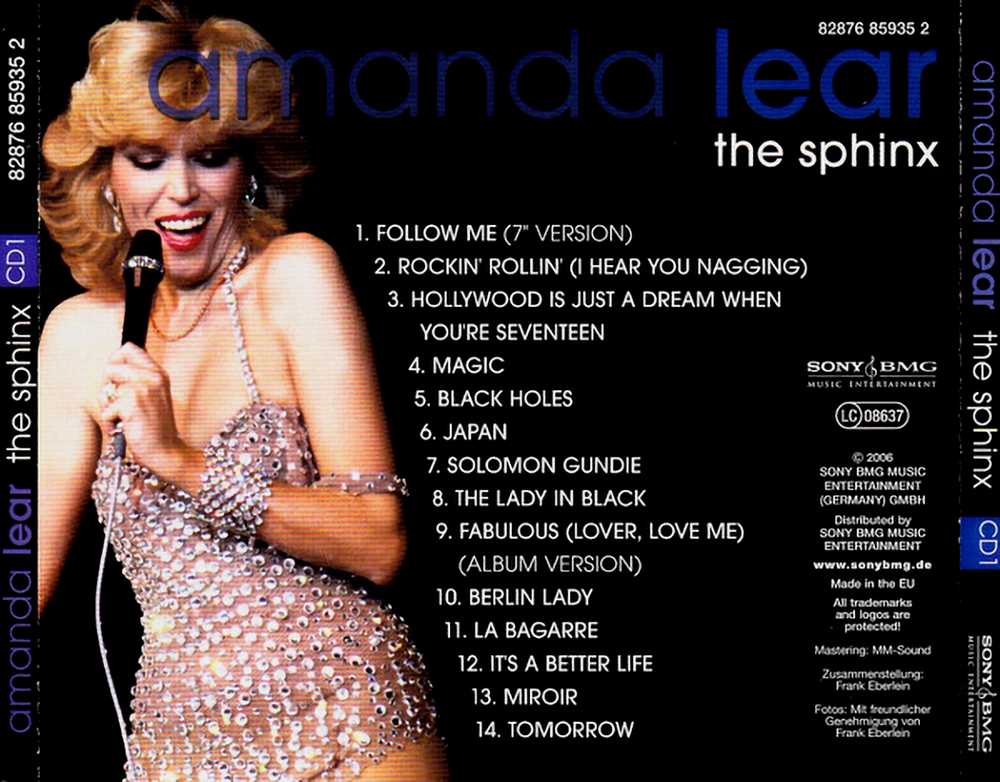 Amanda Lear / The Sphinx (Das Beste Aus Den Jahren 1976 - 1983)(3CD)