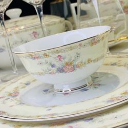 Lenardi 145-332 Набор из 2 салатников 11,5см FLEUR в под.уп.(х24)Костяной фарфор