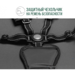 Коляска Belecoo/Luxmom 530-W 2в1 Тёмно-серый текстиль