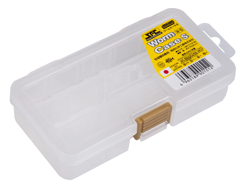 Коробка рыболовная Meiho WORM CASE S 138x77x31