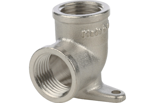 Угол  ВВ 15 (1/2") с креплением, никель