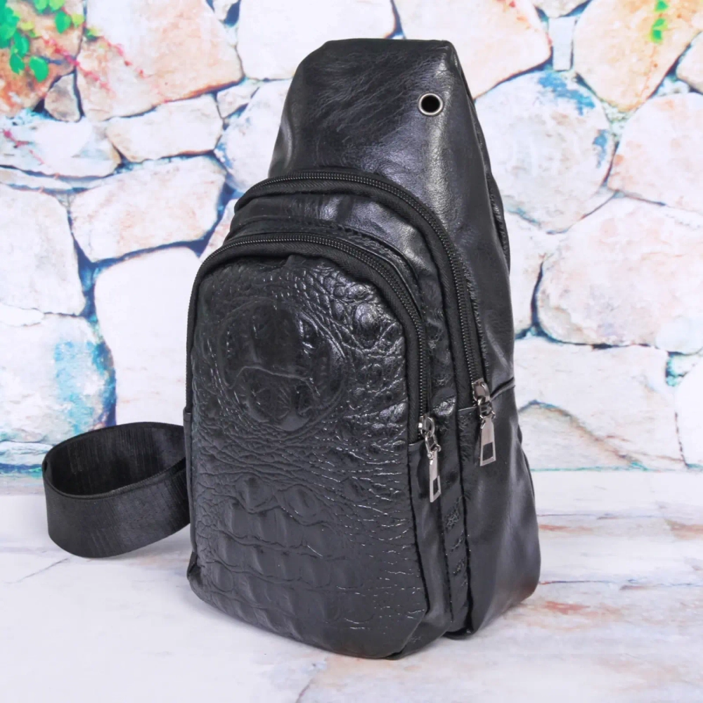 Сумка мужская «Major Hardy», цвет черный, два отделения, 22*17*5,5см