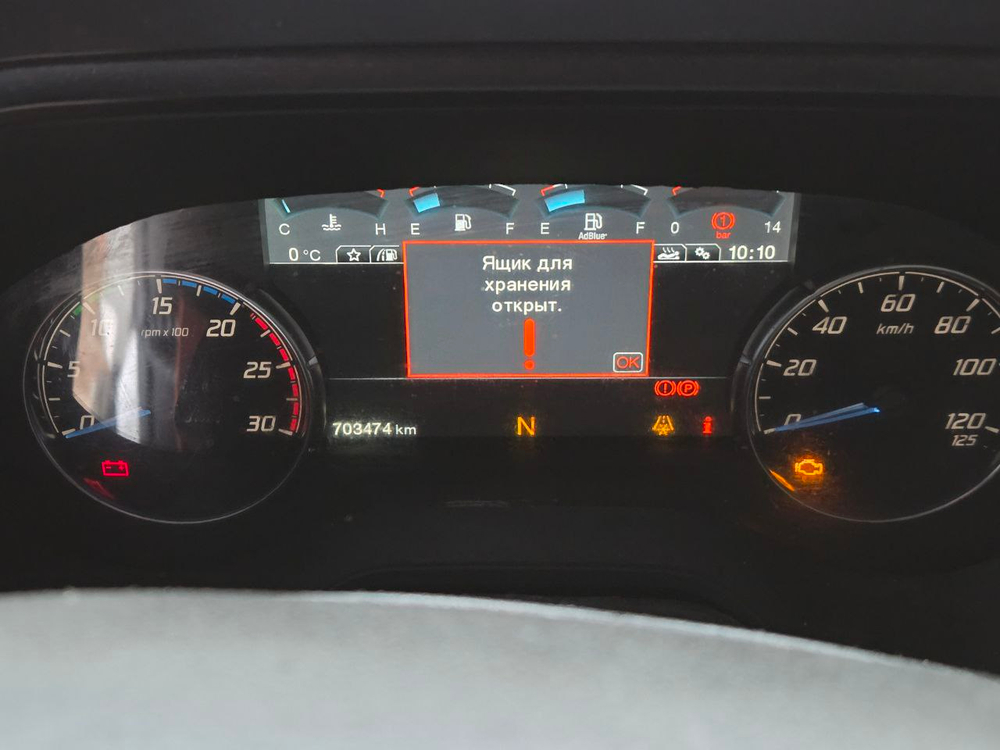 Ford F-Max 4x2 Седельный тягач 1850T (Дизельный, 12,7 л, 500 л.с., МТ)