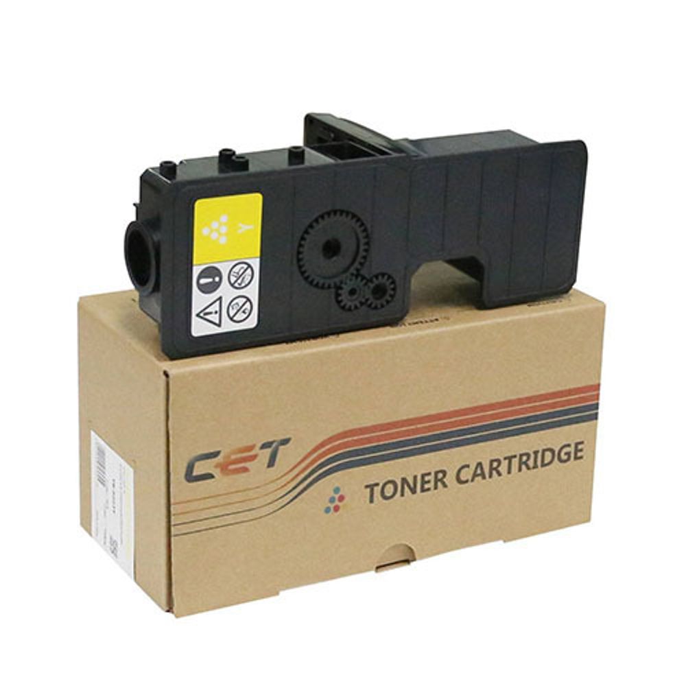 Тонер-картридж (PK208) TK-5240Y для KYOCERA ECOSYS P5026cdn/M5526cdn (CET) Yellow, 45г, 3000 стр., CET8996Y