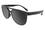 Спортивные очки HILX Valkyrie Shiny Solid Black / Black Mirror Polarized Lens