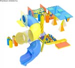 Детский игровой лабиринт «Семь морей» 19 м² (5,6*3,7*4.1 м)