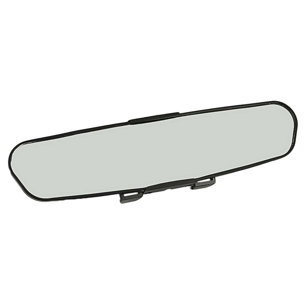 Зеркало салона на скобе пласт 300мм*70мм СИРИУС, антиблик 17057 (бл) 8077С-300Т