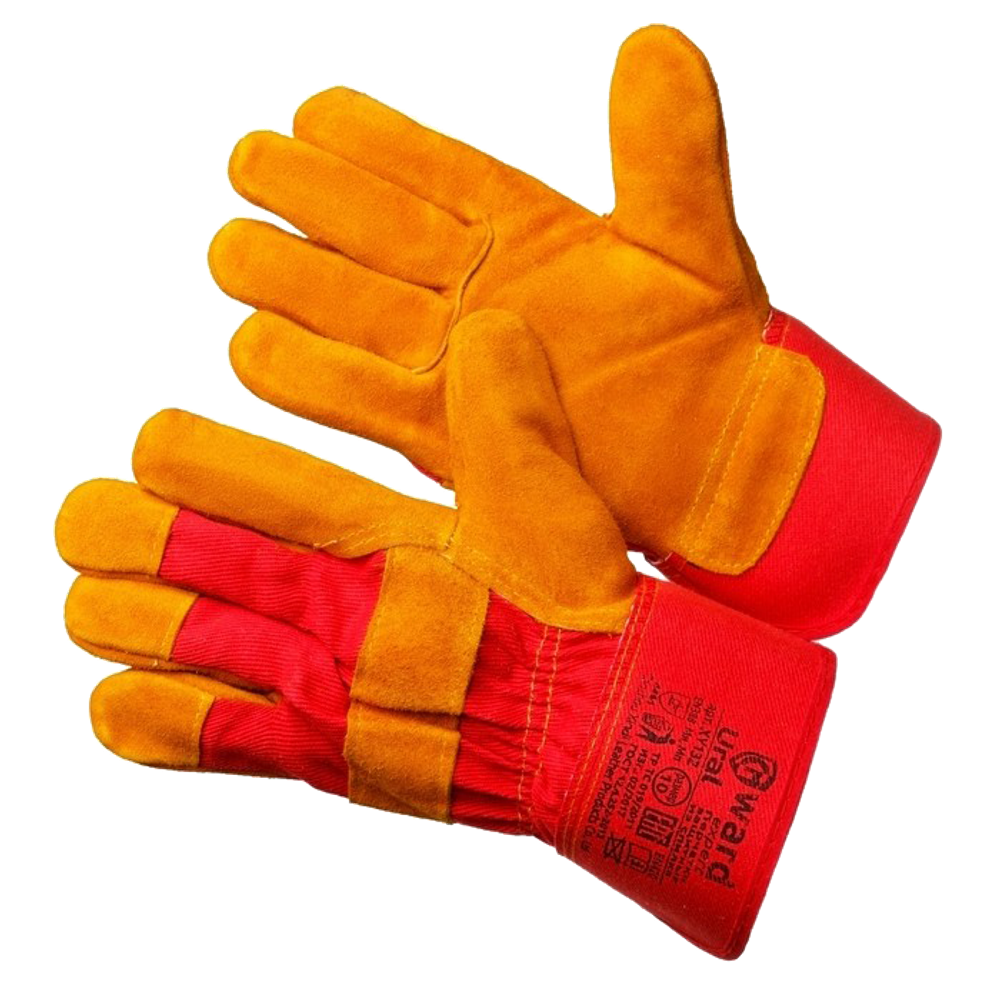 Перчатки комбинированные GWARD Ural (красно-оранжевые)