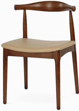 Стул Fallen деревянный сиденье экокожа