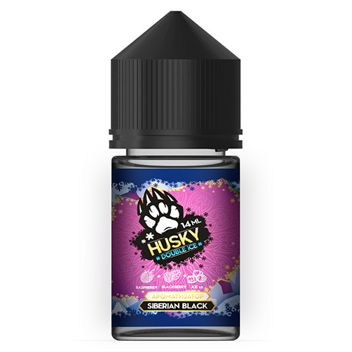 Ароматизатор Husky Siberian Black (Малина, ежевика, лед) 14мл