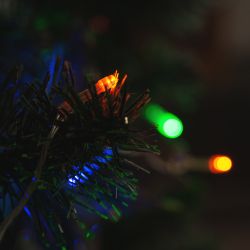 ULD-S1000-100-DTA MULTI IP20 Гирлянда светодиодная. 10м. 100 светодиодов. Разноцветный свет. Провод прозрачный. ТМ Uniel