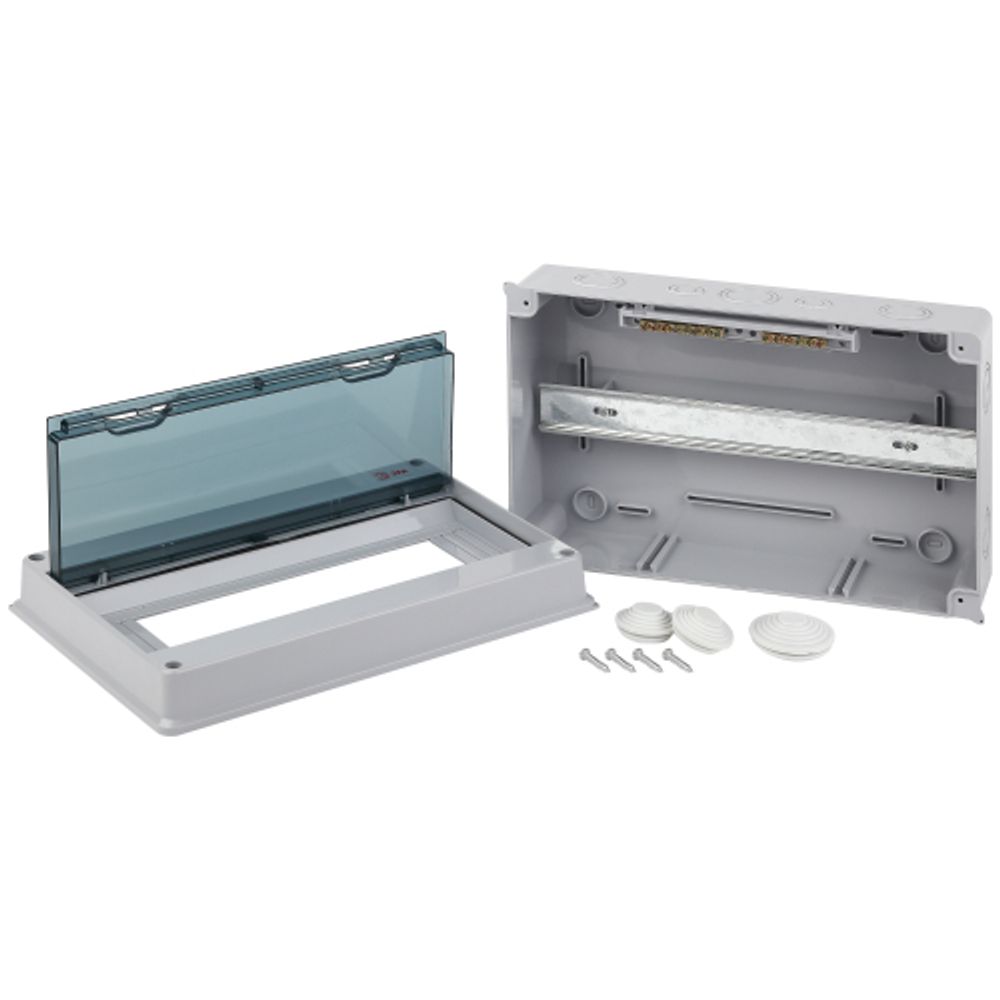 Корпус пластиковый навесной ЭРА SIMPLE КМПн-15 IP65 серый